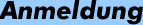 Anmeldung