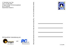 [Postkarte des 4. Chemnitzer Linux-Tag]