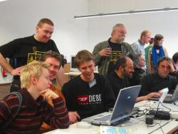 Behandlung in der Praxis Dr. Tux