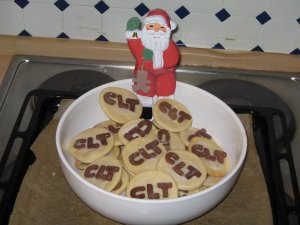 Orangenplätzchen