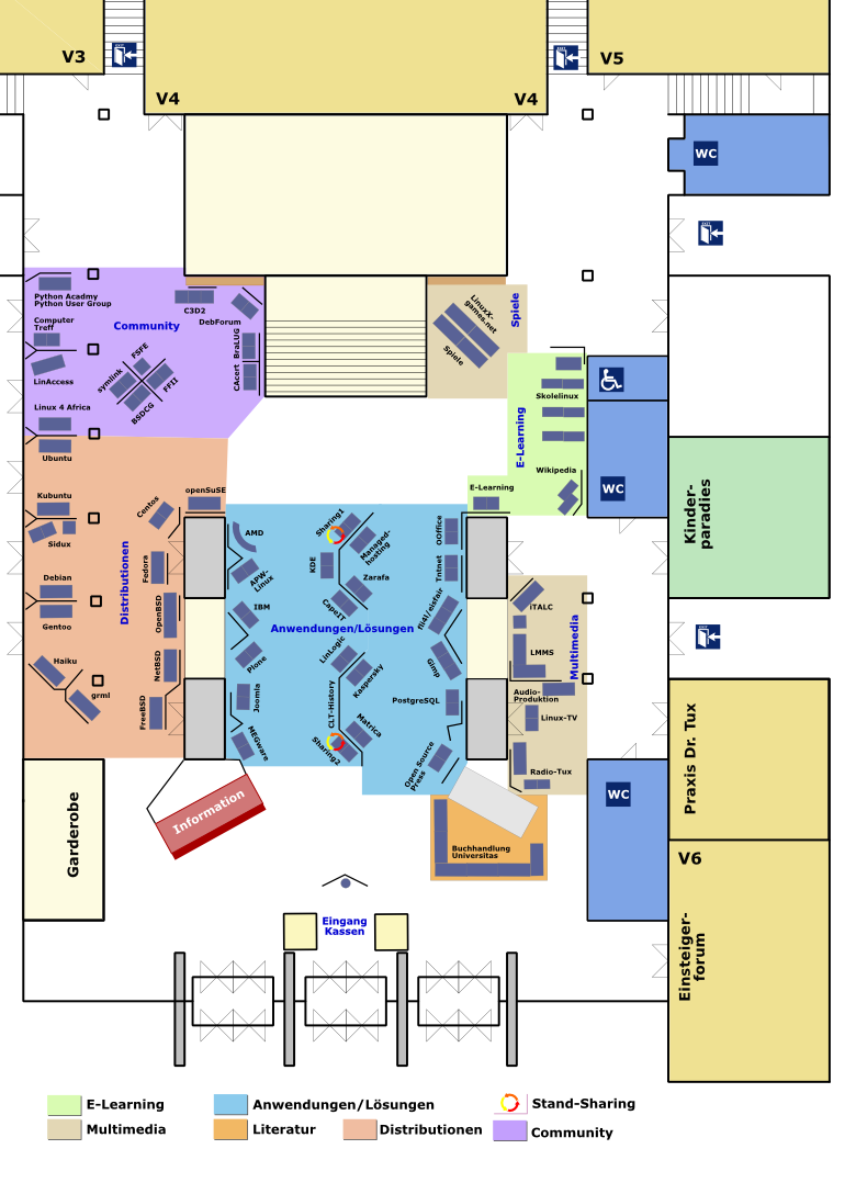 Standplan Untergeschoss