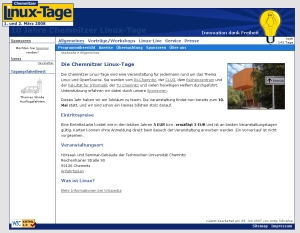 Webseite 2008