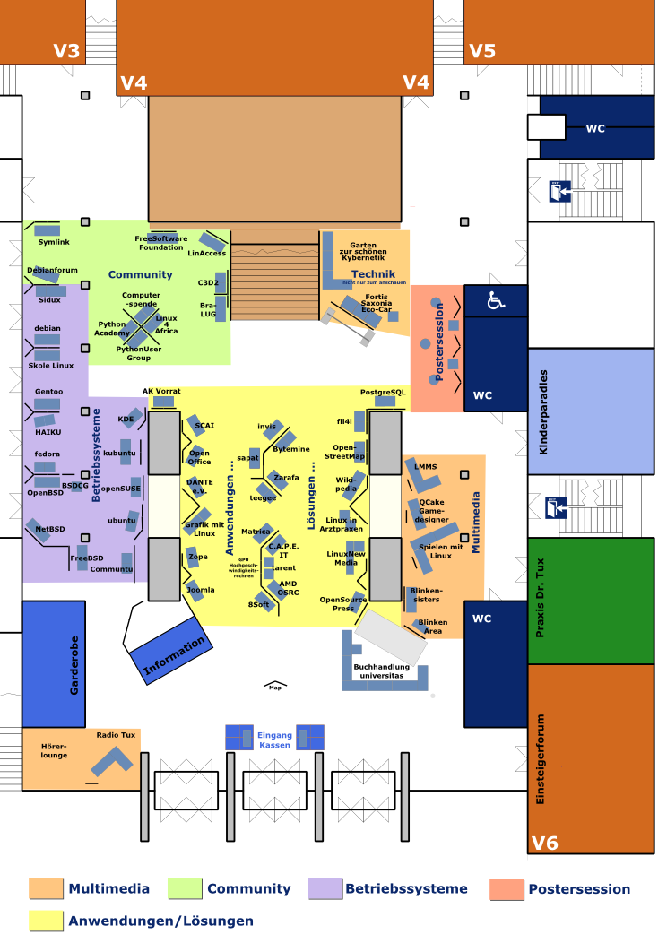 Standplan Untergeschoss