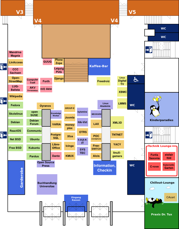 Standplan Untergeschoss
