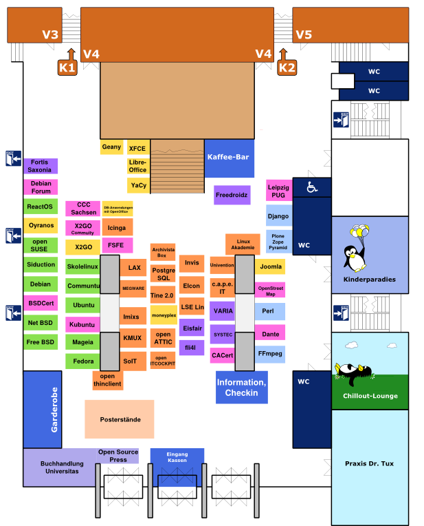Standplan Untergeschoss