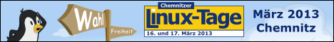 Chemnitzer Linux-Tage – 16. und 17. März 2013