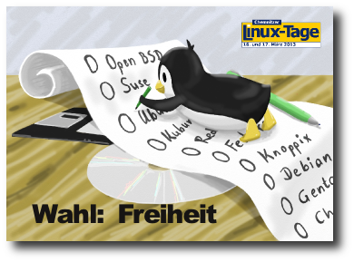 Postkartenmotiv: Wahlzettel - Vorderseite