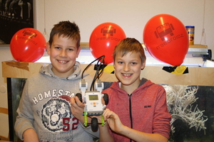 Sascha und Nico, Foto: Dominik George, 2014, ©Teckids e.V