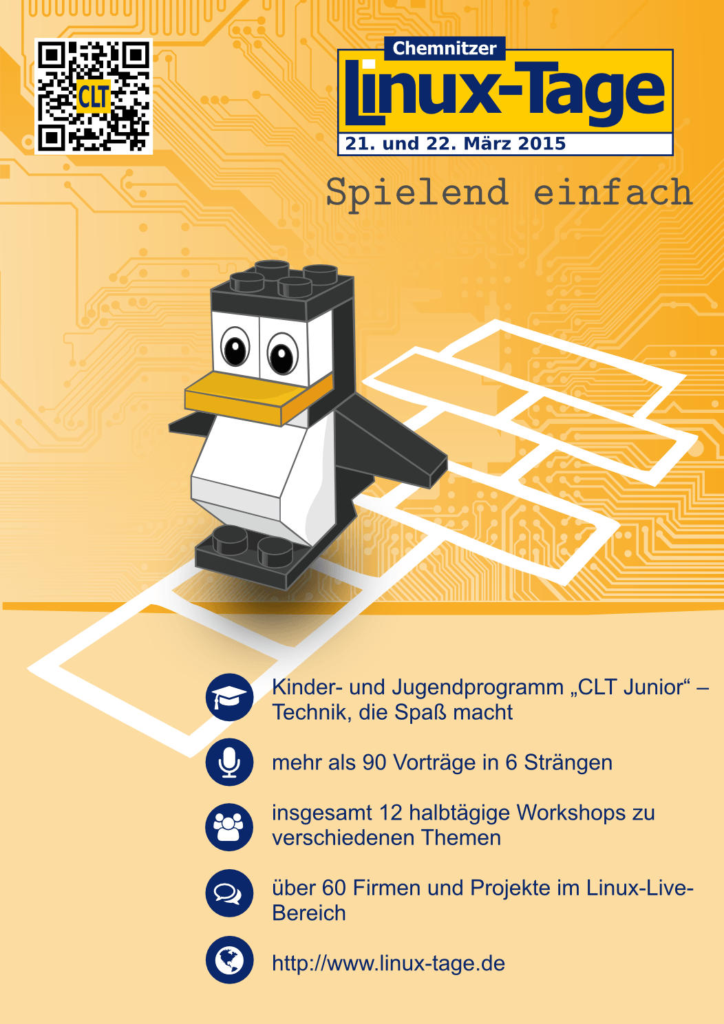 Chemnitzer Linux-Tage 2015 - 21. und 22. März 2015