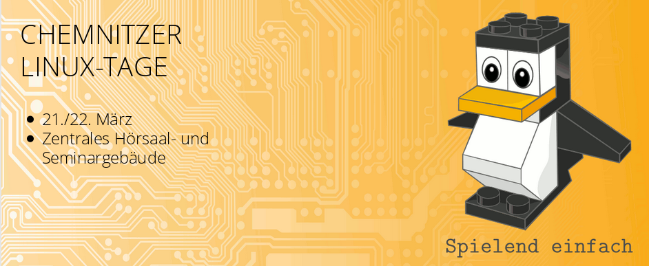 Chemnitzer Linux-Tage 2015 - 21. und 22. März 2015