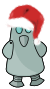 Roboter-Pinguin für Adventsgewinnspiel